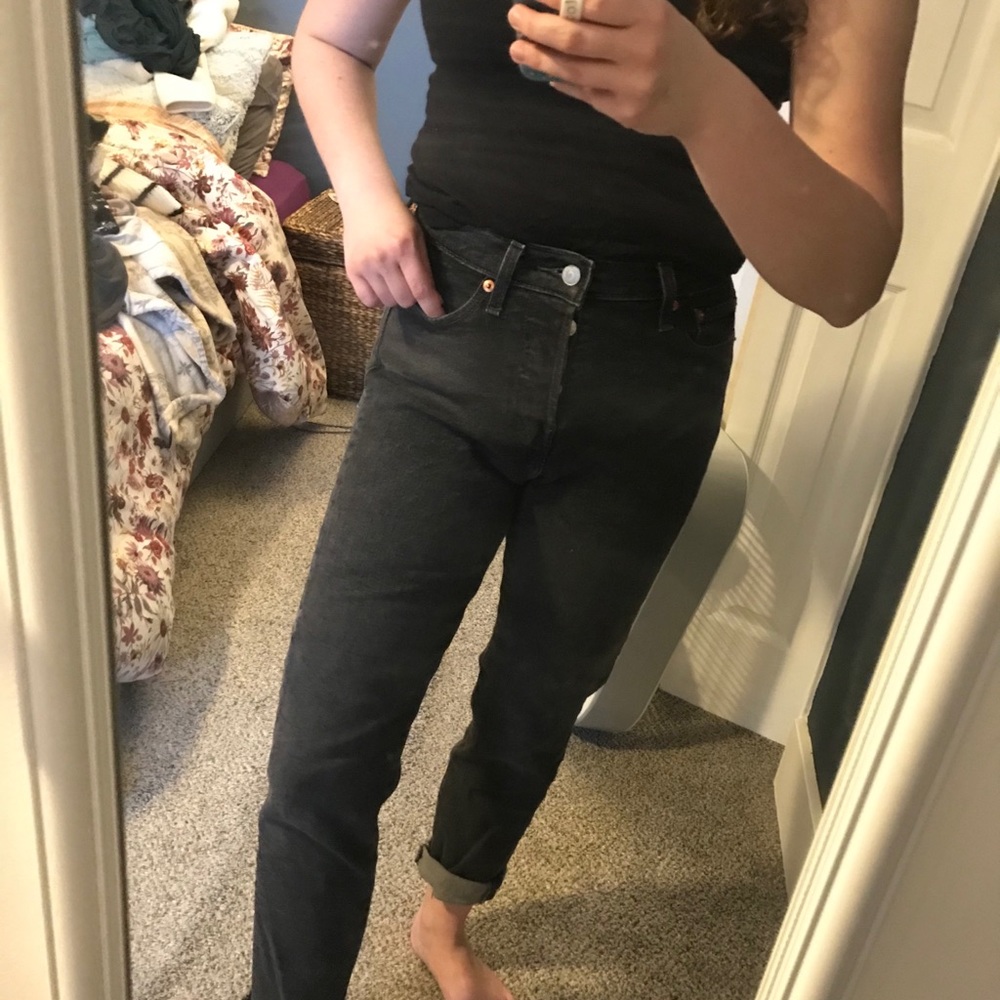 Black Levi Strauss Jeans